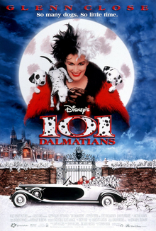 101 Dalmatians (1996) movie poster